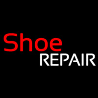 Red Shoe White Repair Neontábla