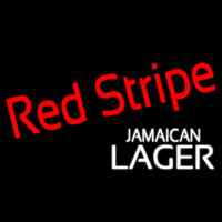 Red Stripe Jamaican Lager Logo Beer Sign Neontábla
