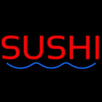 Red Sushi Neontábla
