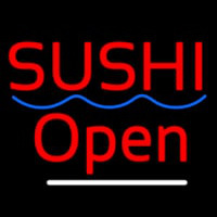 Red Sushi Open Neontábla