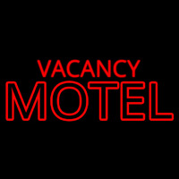 Red Vacancy Motel Neontábla