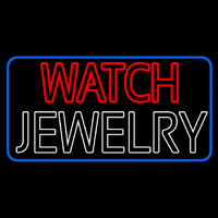 Red Watch White Jewelry Neontábla