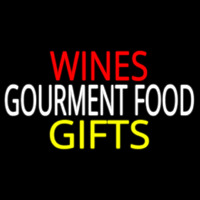 Red Wines Food Gifts Neontábla