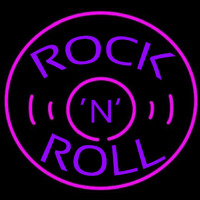 Rock and Roll Record Neontábla