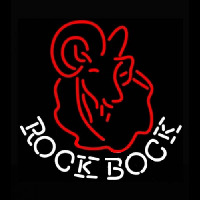 Rolling Rock Bock Neontábla