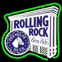 Rolling Rock E tra Pale Premium Beer Sign Neontábla