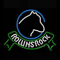 Rolling Rock Horsehead Ribbon Neontábla