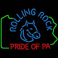 Rolling Rock Pride Of Pa Beer Sign Neontábla