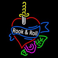 Rook And Roll Neontábla