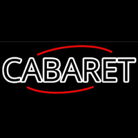 Round Cabaret Neontábla