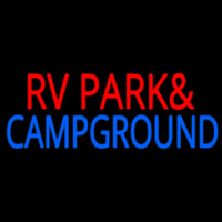 Rv Park And Campground Neontábla