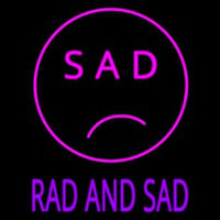 Sad Rad And Sad Neontábla