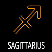 Sagittarius Logo Neontábla