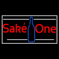 Sake One With Bottle 1 Neontábla