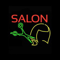 Salon Haircut Logo Neontábla