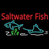 Saltwater Fish Neontábla