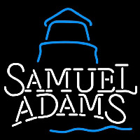 Samual Adams Day Lighthouse Beer Sign Neontábla