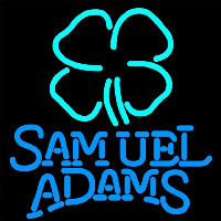 Samuel Adams Clover Beer Sign Neontábla