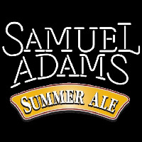 Samuel Adams Summer Ale White Beer Sign Neontábla
