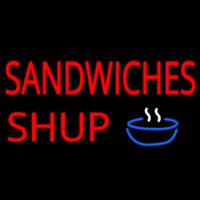 Sandwiches Soup Neontábla