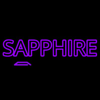 Sapphire Purple Neontábla