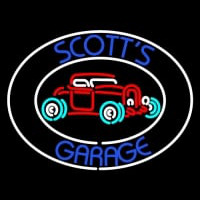 Scotts Garage Neontábla