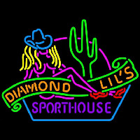 Se y Diamond Lils Sport house Las Vegas Neontábla