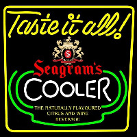 Seagrams Swagjuice Wine Coolers Beer Sign Neontábla