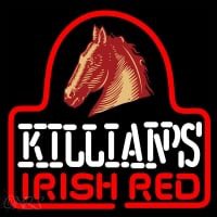 Sgeorge Killians Irish Red Horse Head Beer Sign Neontábla