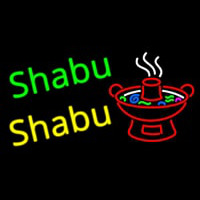 Shabu Shabu Neontábla