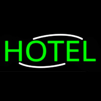 Simple Green Hotel Neontábla