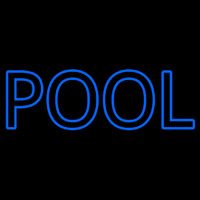 Simple Pool Neontábla
