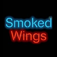 Smoked Wings Neontábla