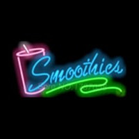 Smoothies Cup Neontábla