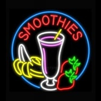 Smoothies with Fruit Neontábla