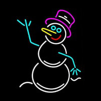 Snowman Neontábla