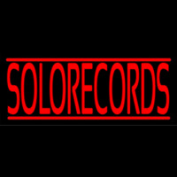 Solo Records Neontábla