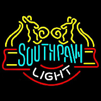 Southpaw Kangaroos Beer Sign Neontábla