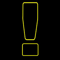 Special Character Logo Neontábla