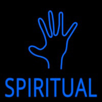 Spiritual Hands Neontábla