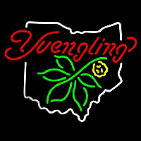 State Of Ohio Yuengling Beer Sign Neontábla