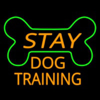 Stay Dog Training Neontábla