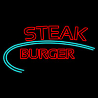 Steak Burger Neontábla