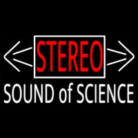 Stereo Sound Of Science Neontábla