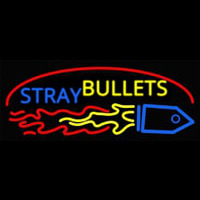 Stray Bullets Neontábla
