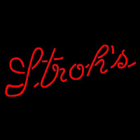 Strohs Red Beer Sign Neontábla