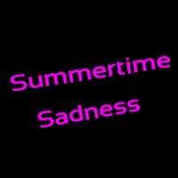 Summertime Sadness Neontábla