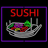 Sushi With Logo Neontábla