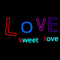 Sweet Love Neontábla