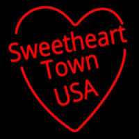 Sweetheart Town Neontábla